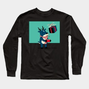 Merry Christmas Funny Design! Long Sleeve T-Shirt